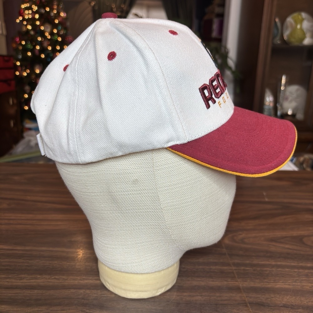 Adidas Washington Redskins NFL Football Strapback Hat OSFM White Red NWOT - Picture 6 of 14